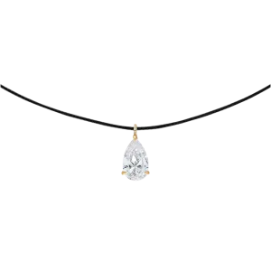 Pear Drop Rope Necklace
