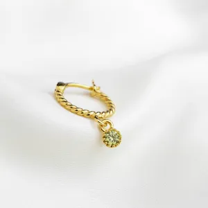 Peridot Zirconia Earring