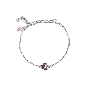 Petite Stackable Heart Bracelet in Light Amethyst  *Custom*