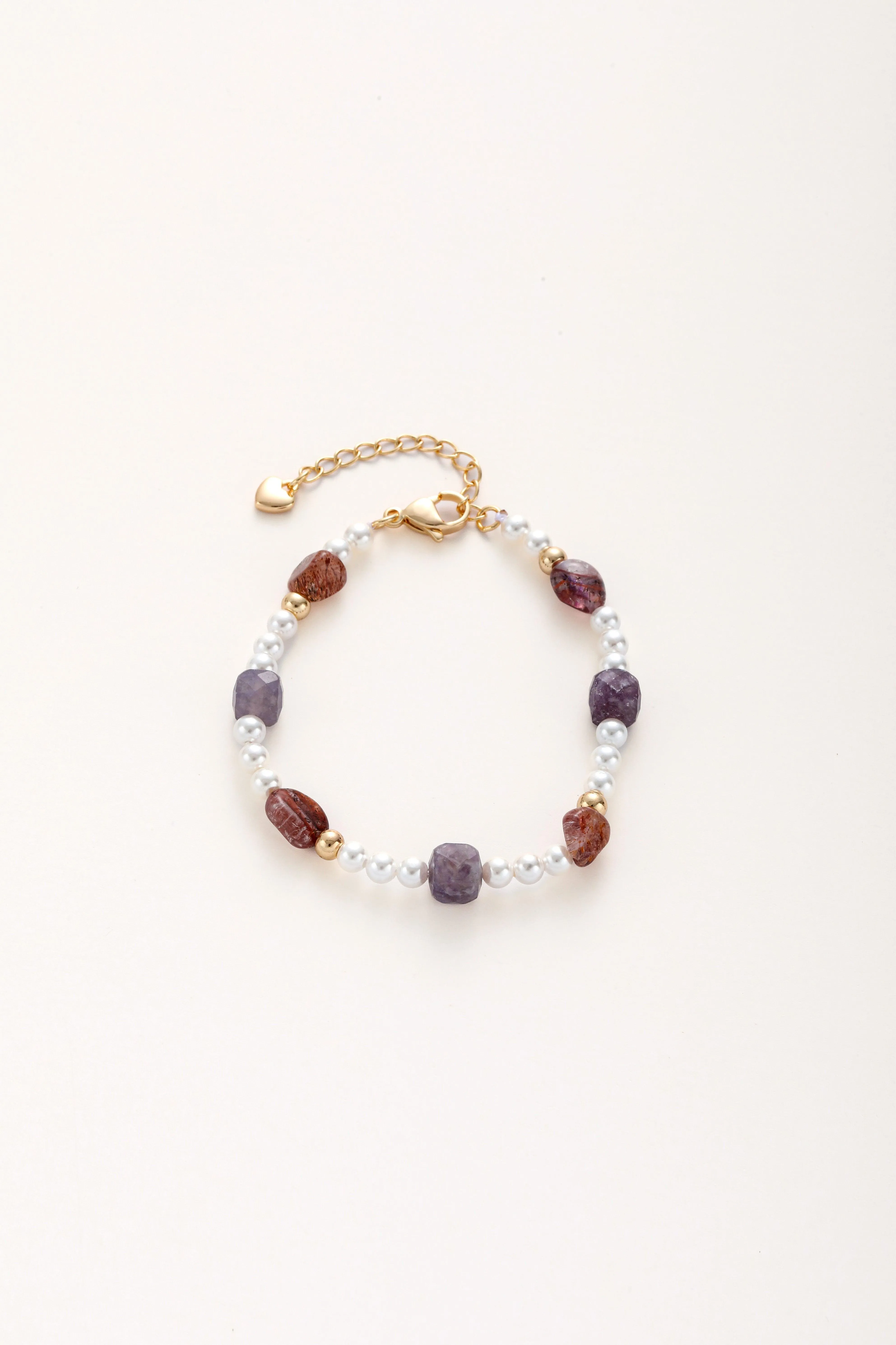 Radiant Pearl Beaded Bracelet