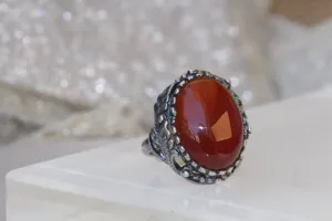 RED SIGNET RING