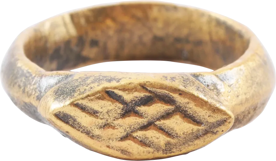 ROMAN RING, 2ND-5TH CENTURY AD, SIZE 5