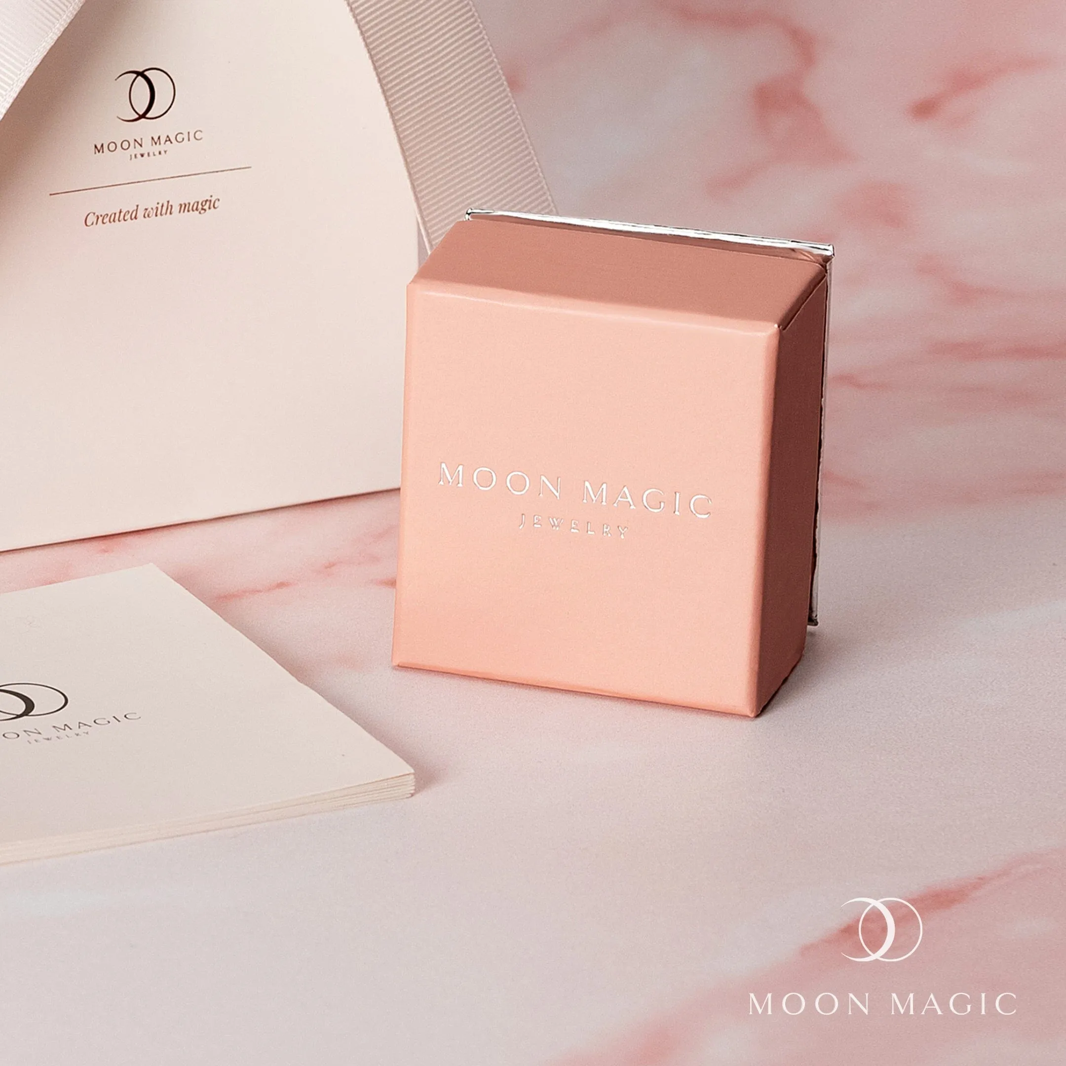 Rose Quartz Earrings - Serenity Studs