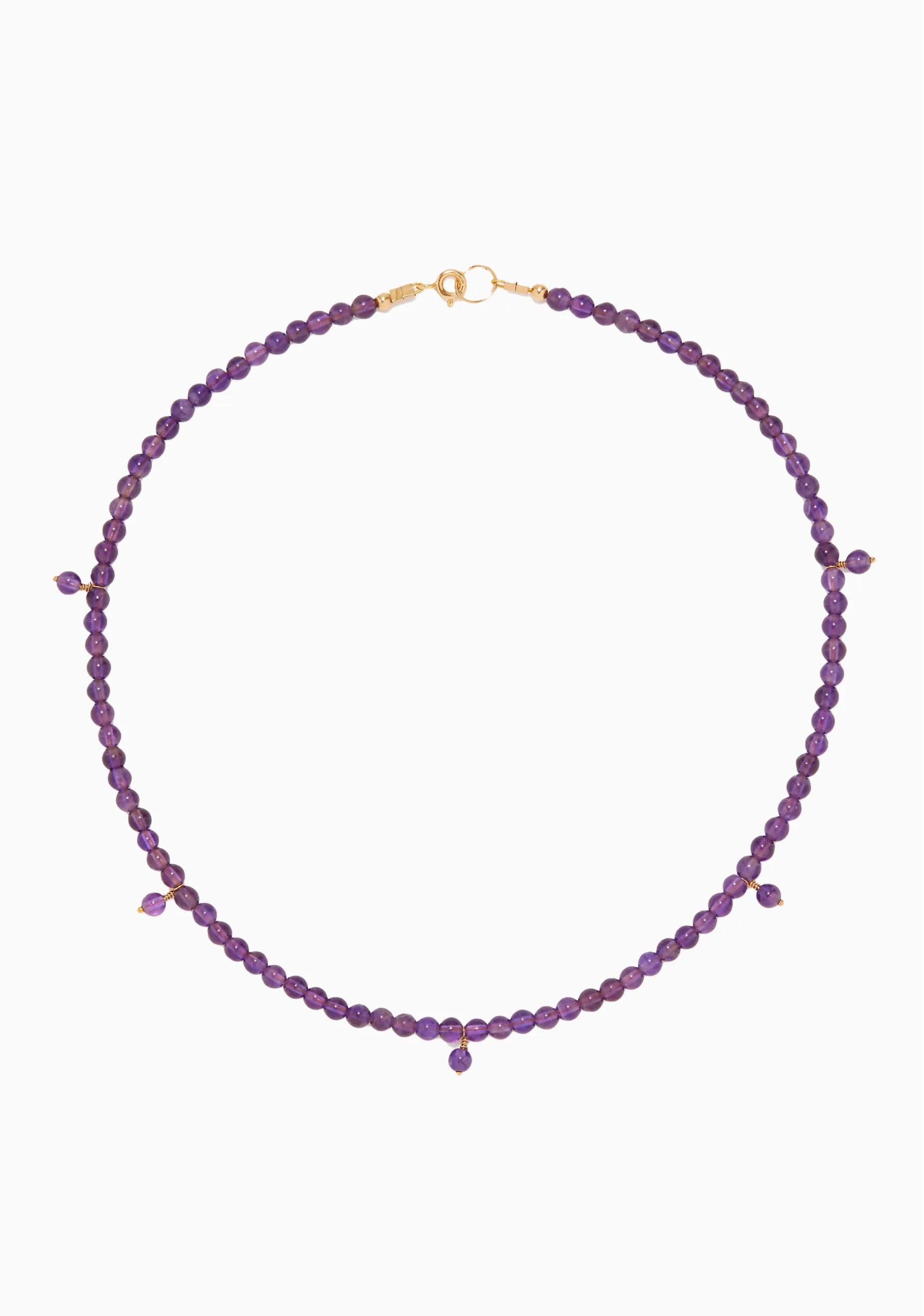 Rosemary Necklace_Amethyst