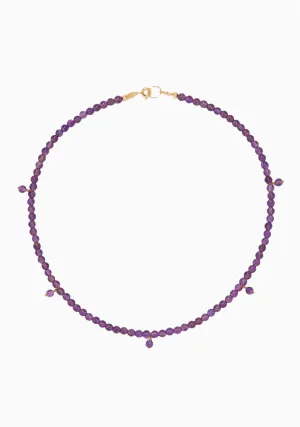 Rosemary Necklace_Amethyst
