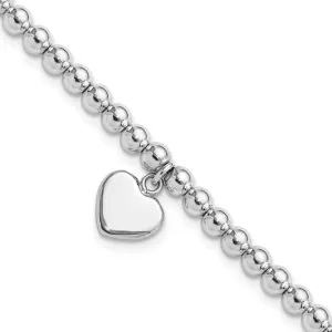 Silver Beaded Bracelet
