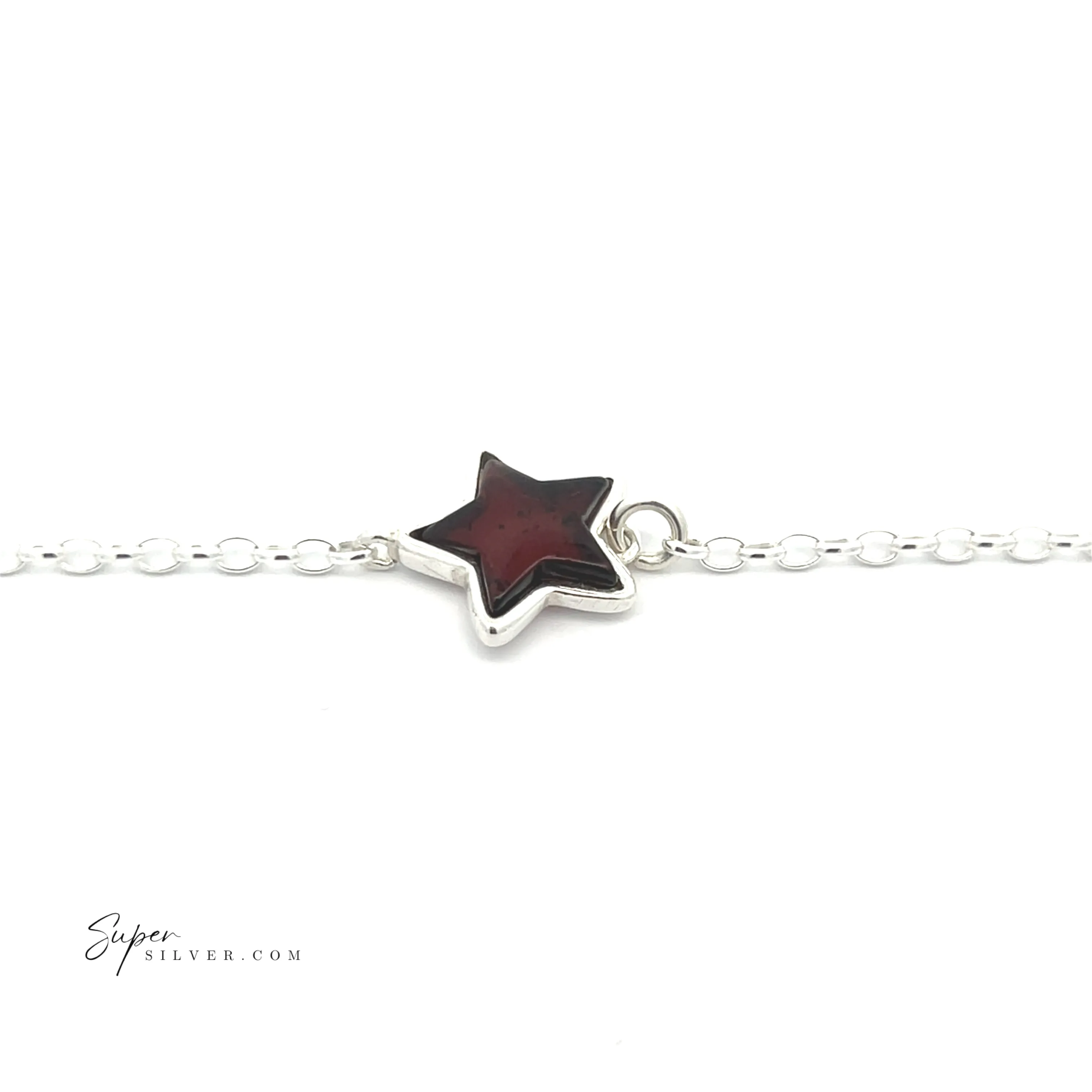 Simple Amber Star Bracelet