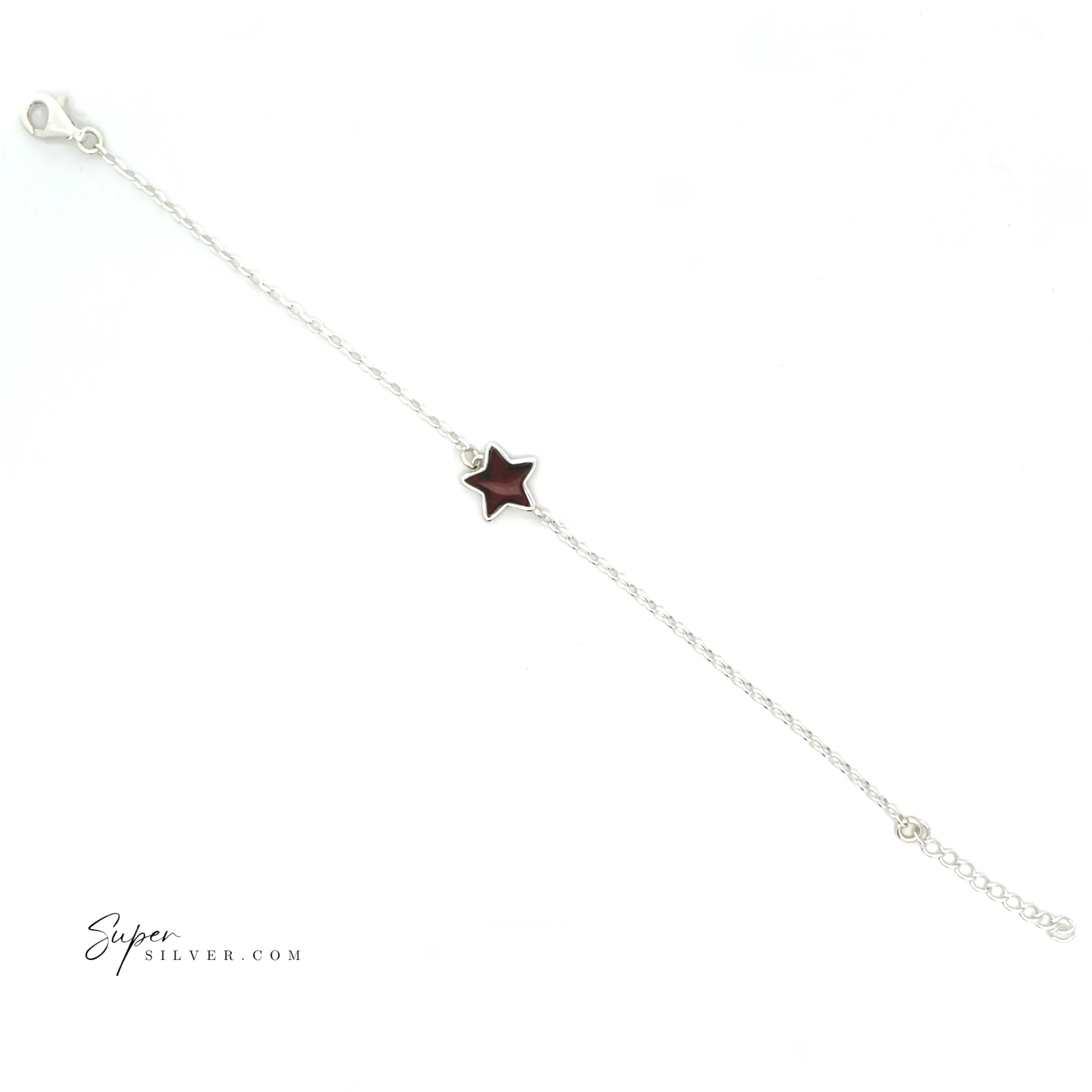Simple Amber Star Bracelet