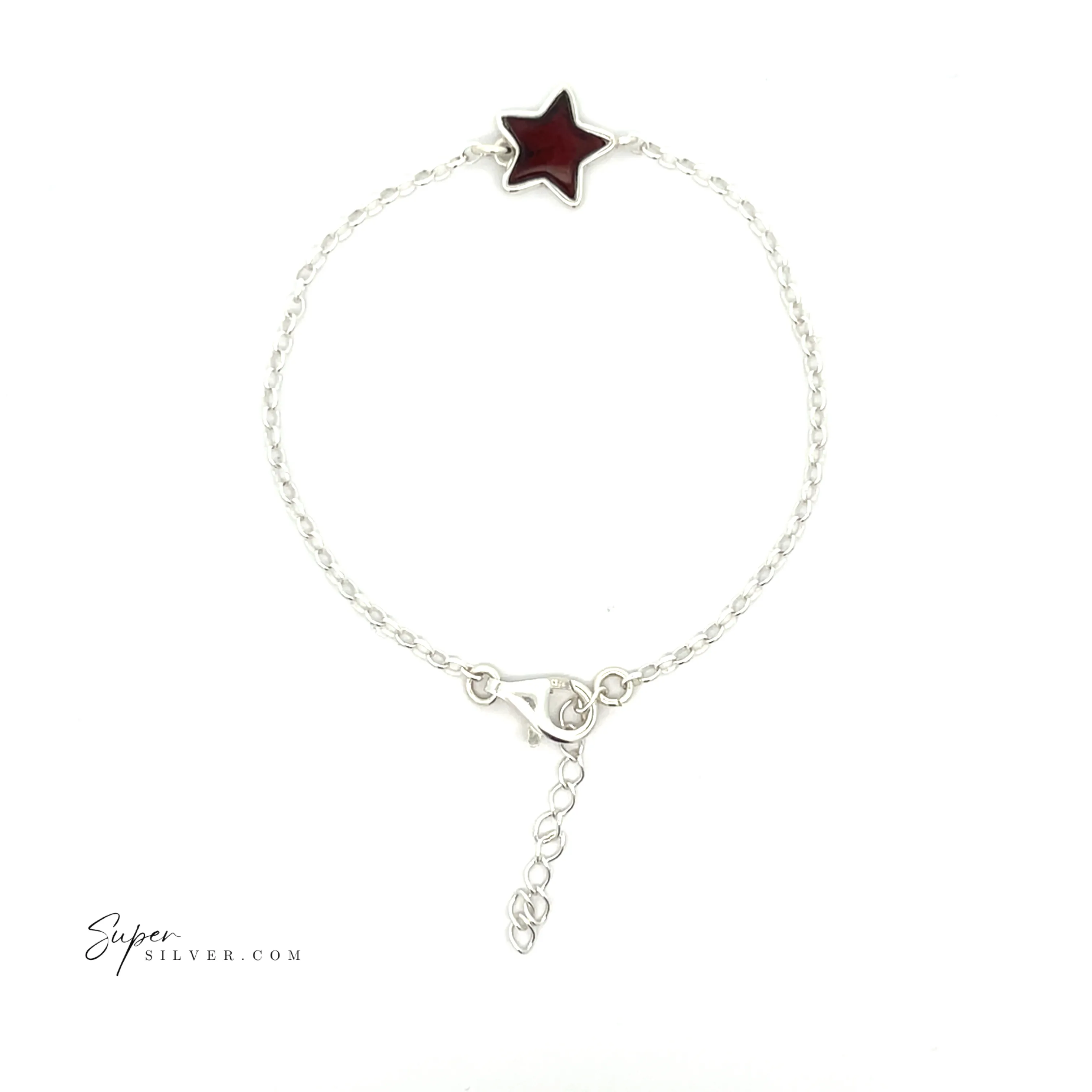 Simple Amber Star Bracelet