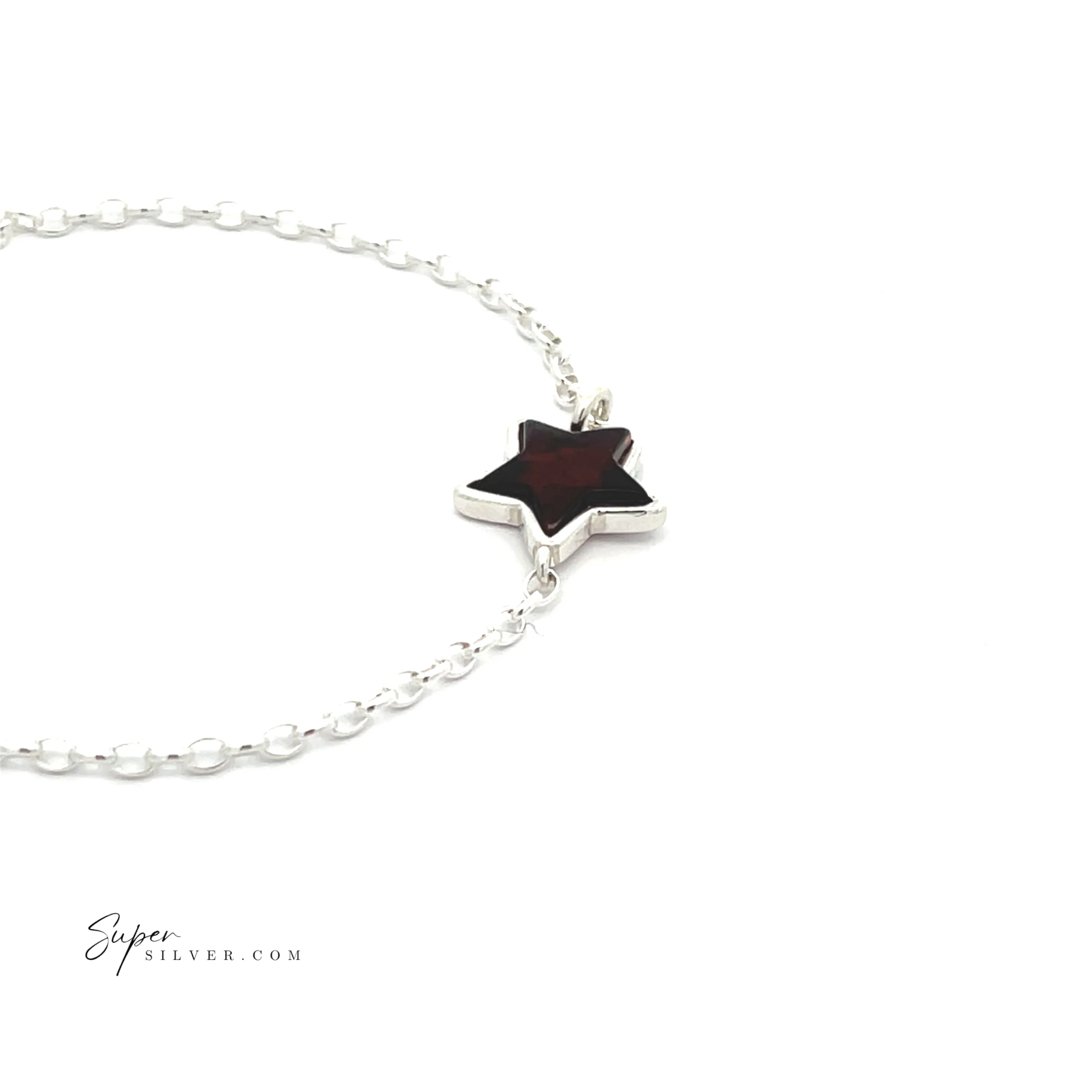 Simple Amber Star Bracelet