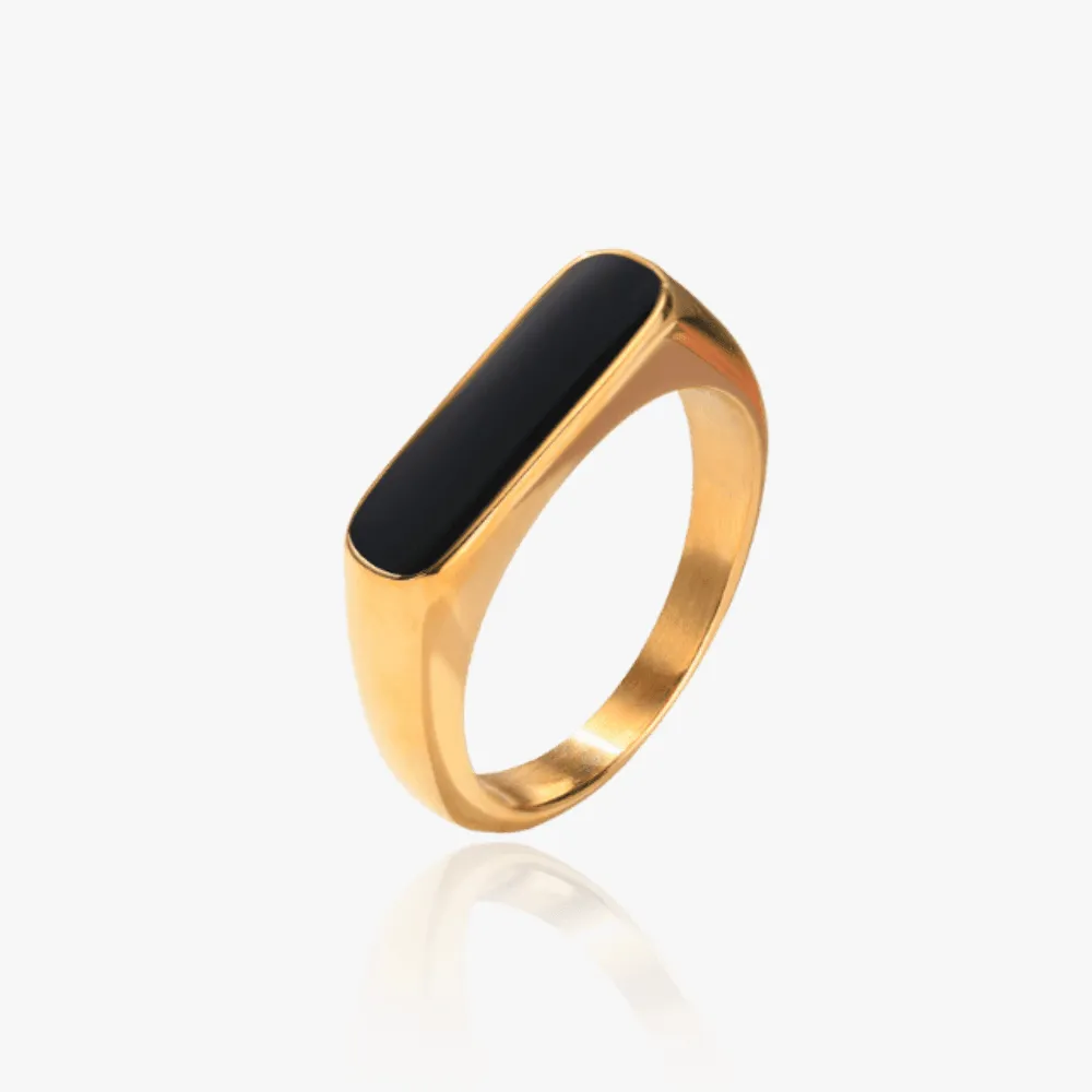 Slick Signet Ring (Gold)