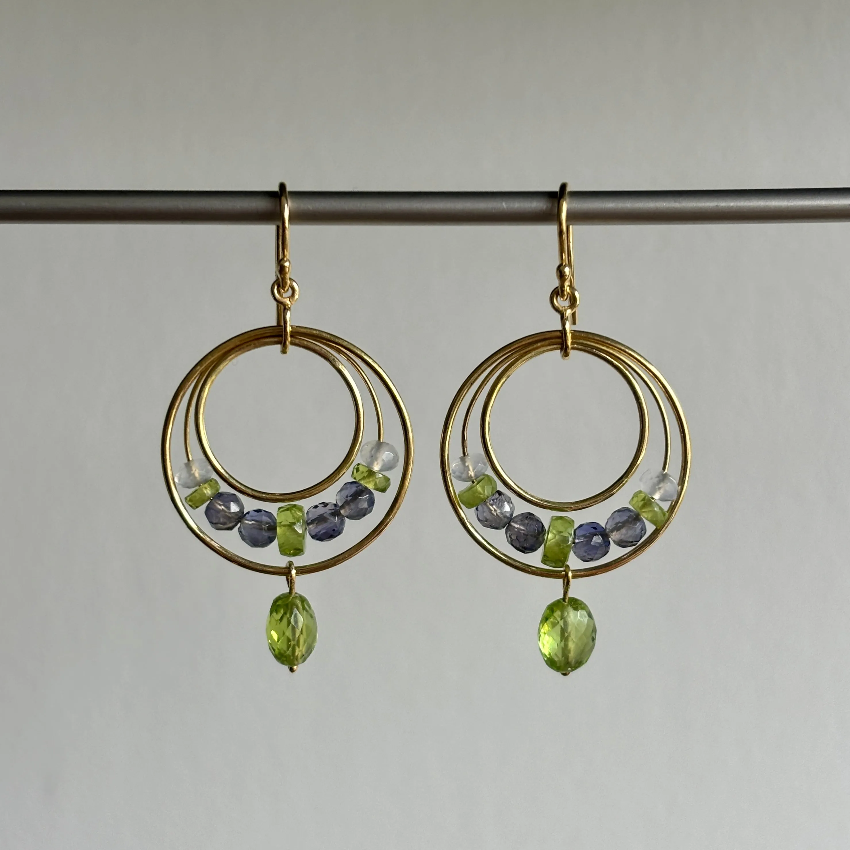 Small Party Hoop Earrings