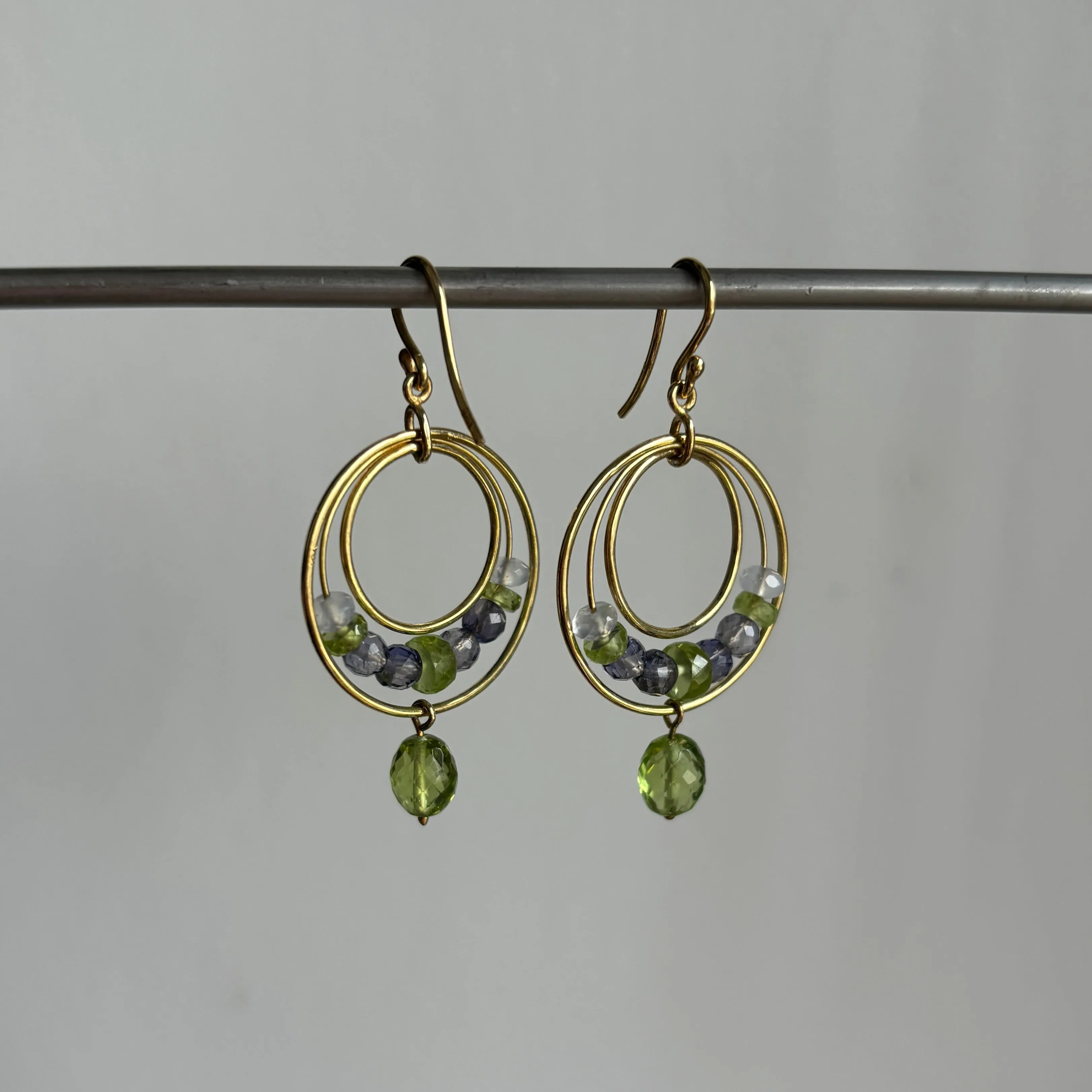 Small Party Hoop Earrings