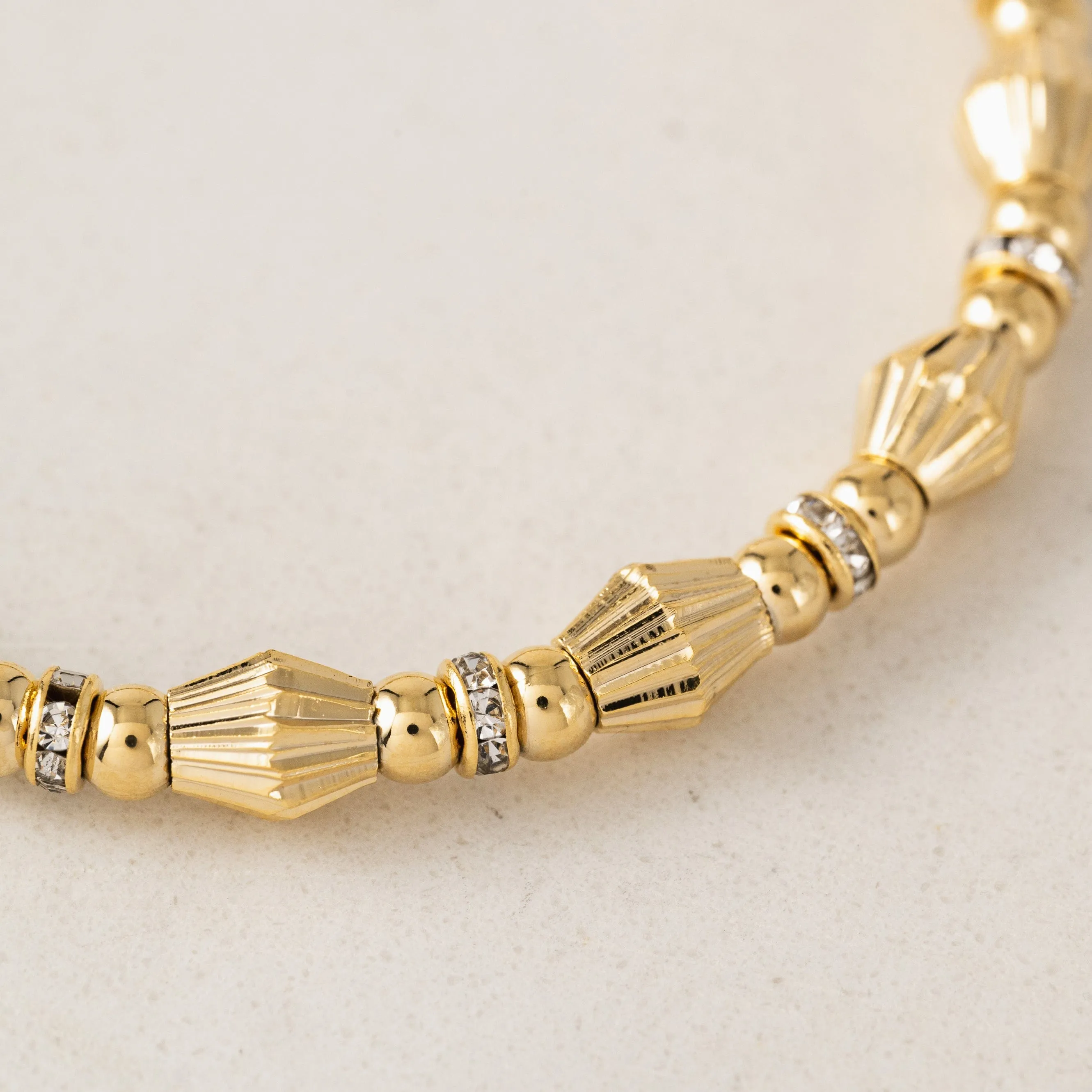 Solana Diamond Bead Flex Bracelet
