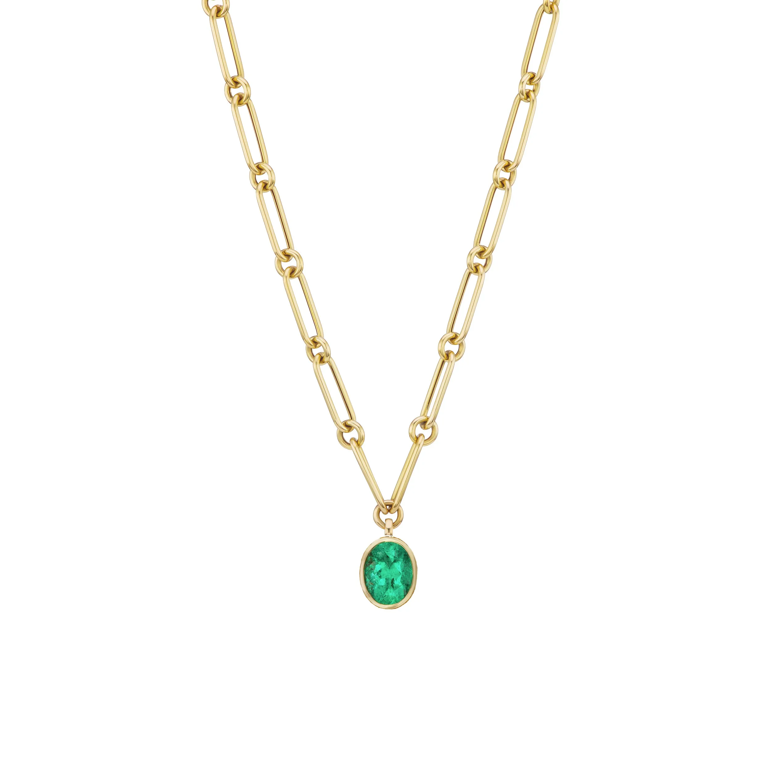 Sorellina x Muzo Nomad Bezel Necklace
