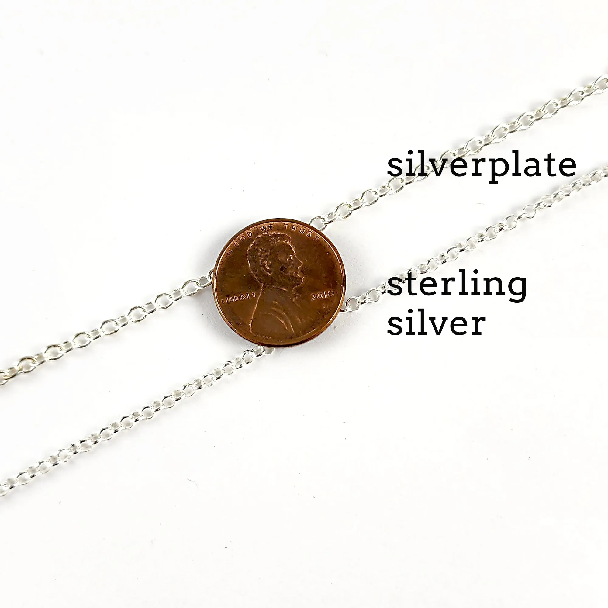Sterling Silver Unakite & Iris Bon Bon Spoon Pendant