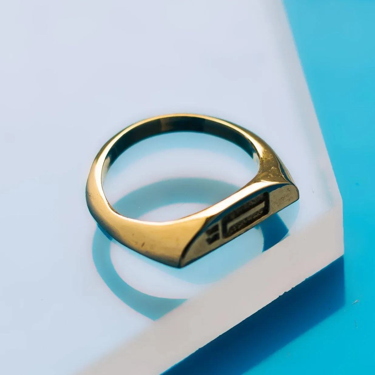 UNITY Signet Ring (Right Side)