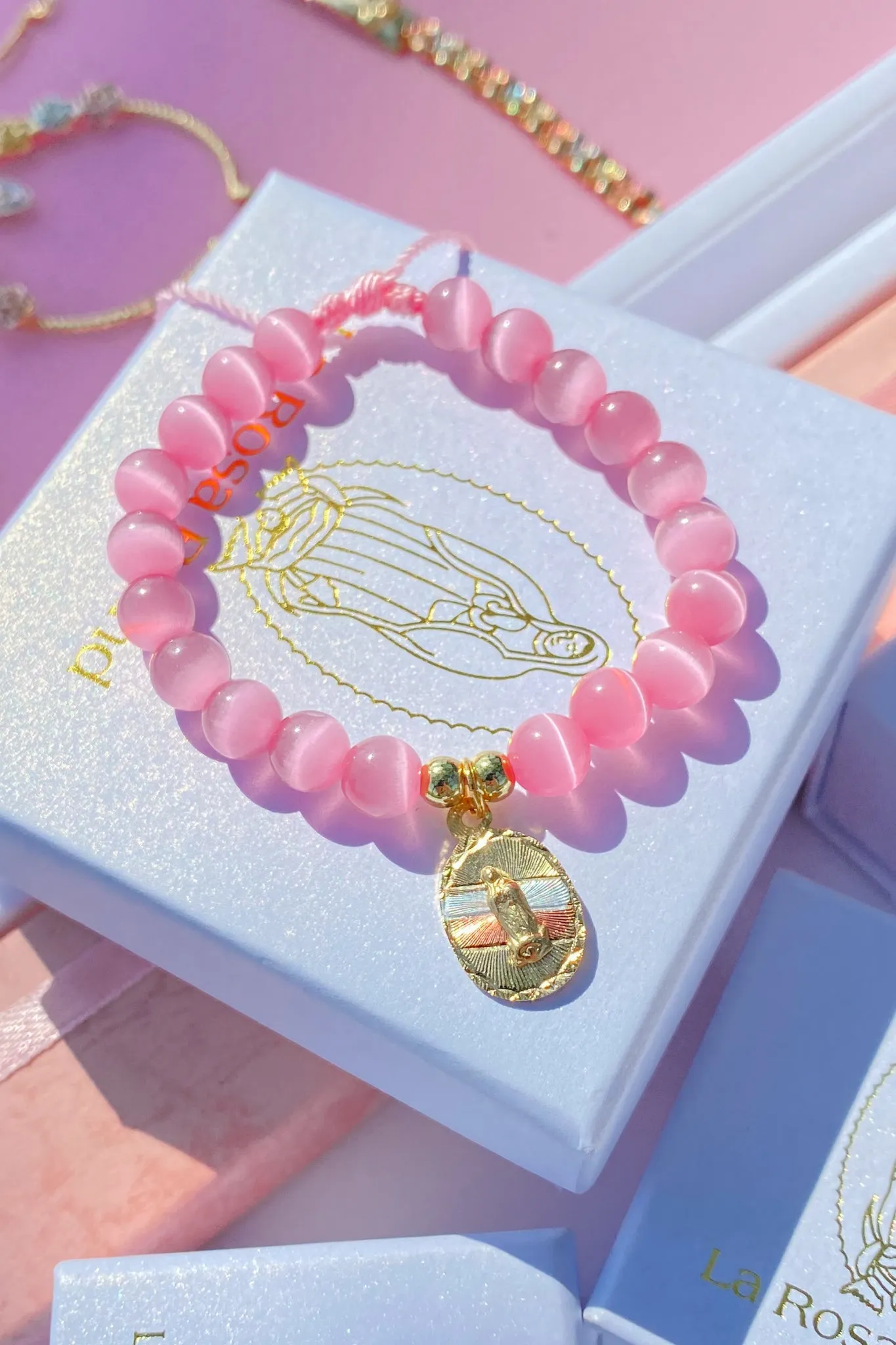 Virgen Maria Crystal Bracelet
