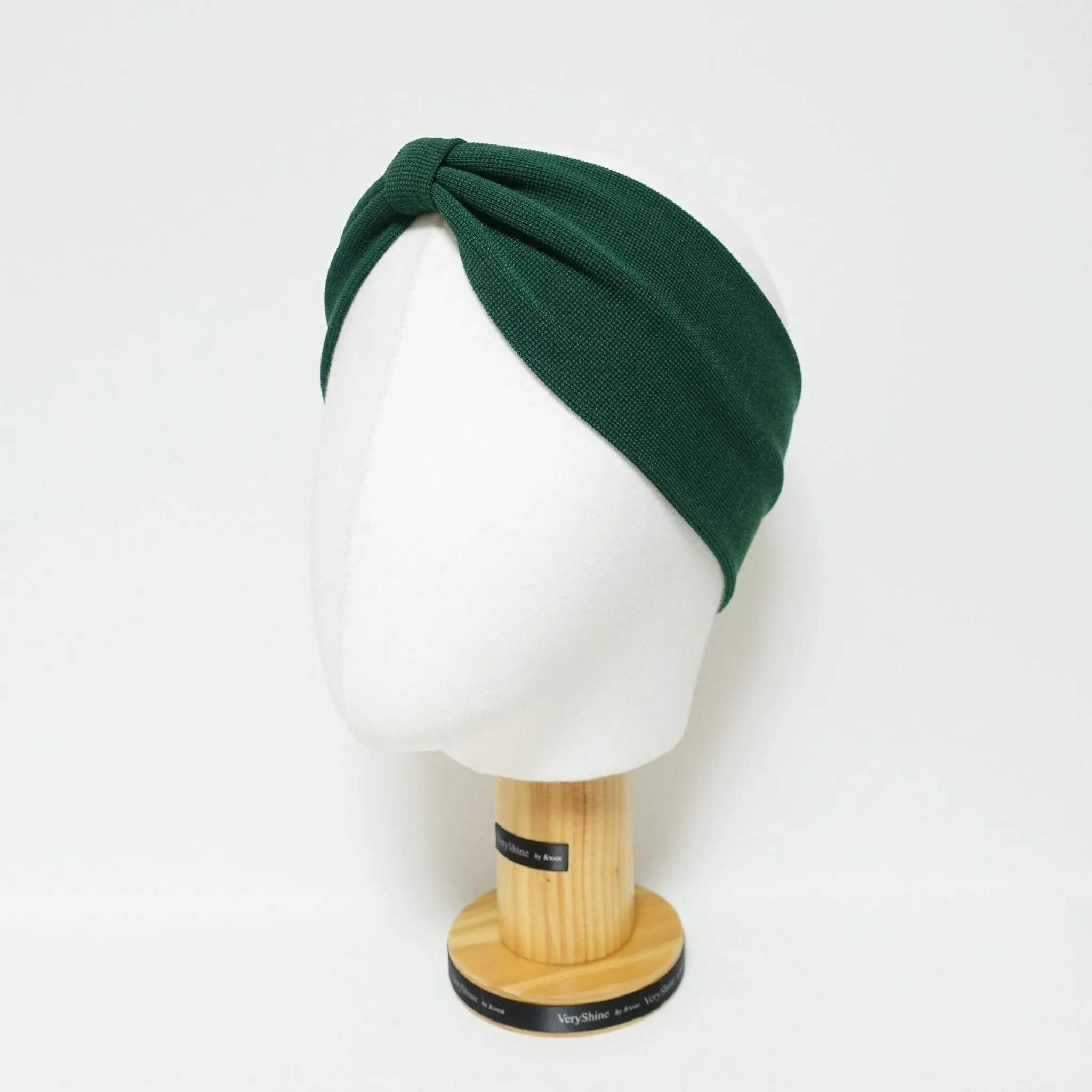 waffle fabric headband front pleat non-elastic span fashion hairband for women